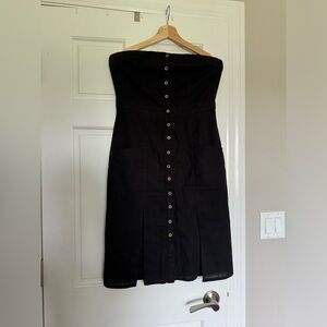 Button up dress